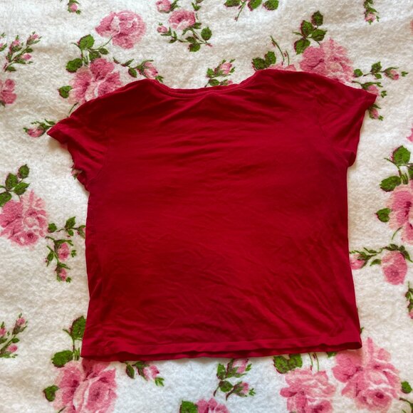 90s style LA red cropped baby tee! - Picture 15 of 15